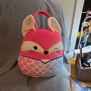 Pink Fox Plush Toy